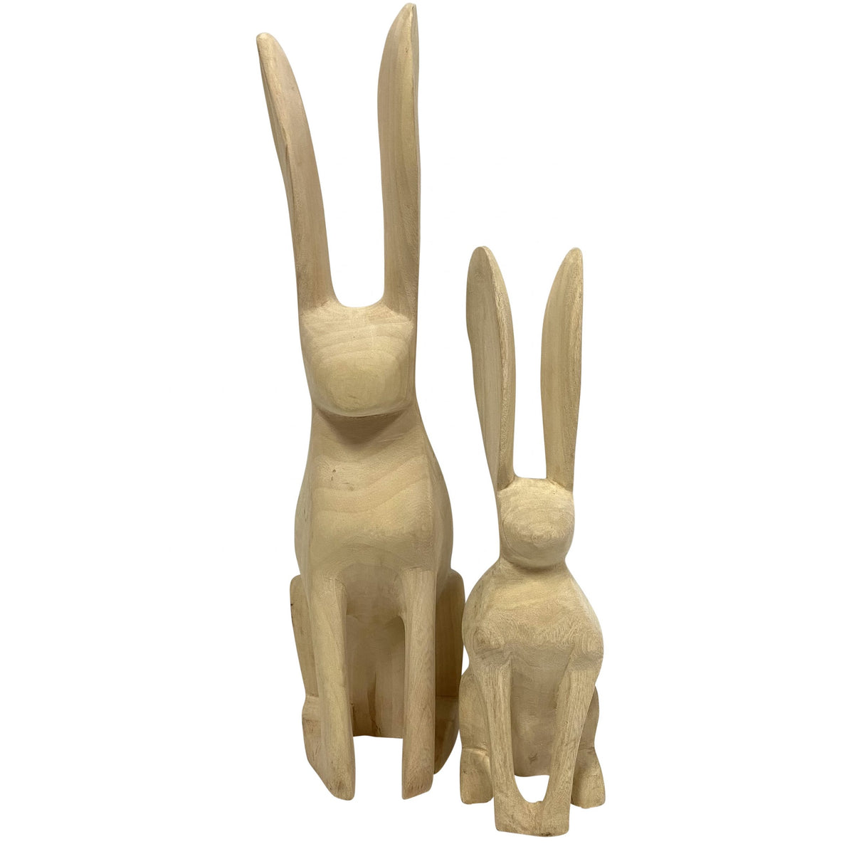 Carved Rabbit Sculpture – Craft Enterprises